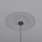 Ekena Millwork Berkshire PVC Medallion (Canopies up to 8 3/8"), 19"OD x 3 1/2"ID x 1"P, Satin Blossom White CMP19BEGBW - alternate 10